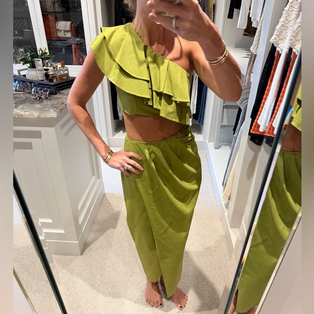 Yaura Titi dress in green, UK10/US6